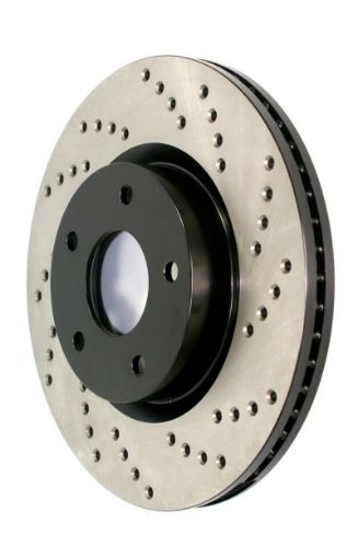 Picture of StopTech 16 - 17 Volvo XC90 Drilled Left Front Rotor