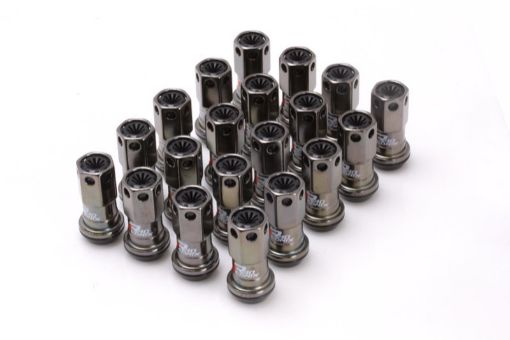 Picture of Project Kics 12X1.50 R40 Iconix Classical Lug Nuts w Black Plastic Cap - 20 - No Locks