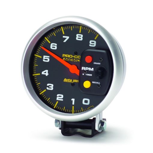 Picture of Autometer Pro - Comp 5in 0 - 9K RPM Pedestal wPeak Memory Tachometer