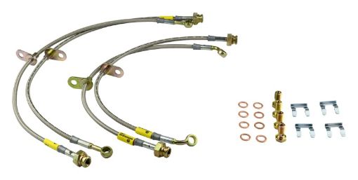 Picture of Goodridge 10 - 15 Chevrolet Camaro Stainless Steel Brake Line Kit