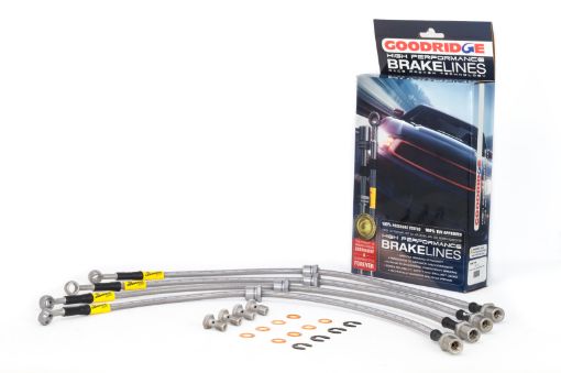 Picture of Goodridge 1192 - 01 Subaru Impreza (2wd4wd wRear Disc) Stainless Steel Brake Line Kit