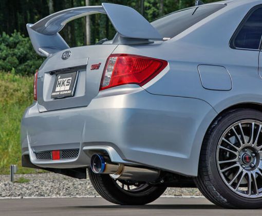 Picture of HKS RACING MUFFLER WRX STI SEDAN 11 - 14 USA