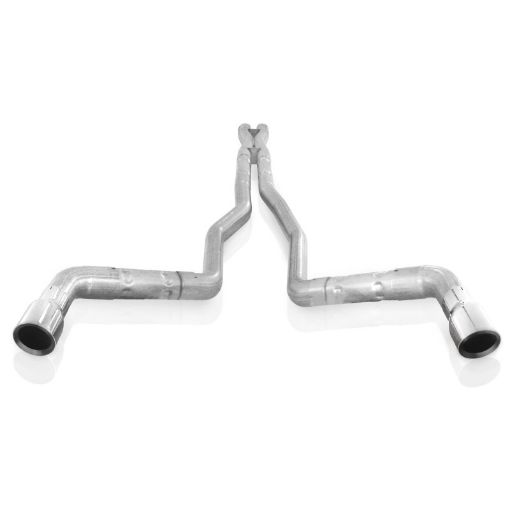 Picture of Stainless Works 10 - 15 Camaro 6.2L 3in Dual Chambered Catback System X - Pipe Performance Connect