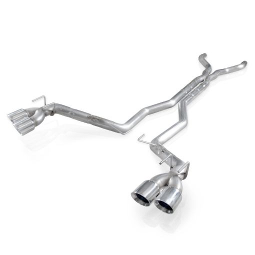 Picture of Stainless Works 2012 - 15 Camaro ZL1 6.2L 3in Catback Dual Chambered Exhaust X - Pipe Quad Tips