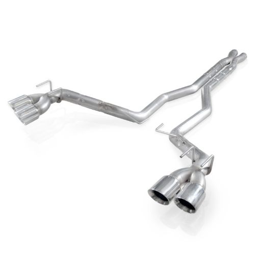 Picture of Stainless Works 2012 - 15 Camaro ZL1 6.2L 3in Catback Dual Chambered Exhaust X - Pipe Resonator Deletes