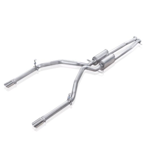 Picture of Stainless Works Chevy SilveradoGMC Sierra 2007 - 16 5.3L6.2L Exhaust Under Bumper Exit