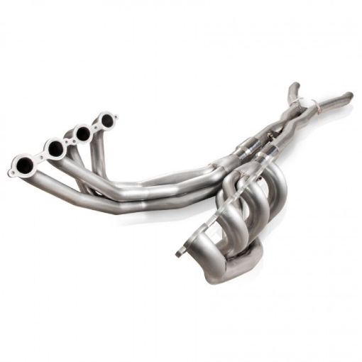 Picture of Stainless Works 2009 - 13 C6 Corvette Headers 1 - 78in Primaries 3in Collectors X - Pipe High - Flow Cats