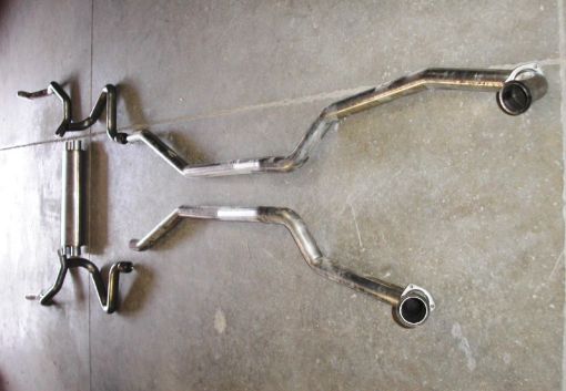 Picture of Stainless Works Chevy Camaro 1969 Exhaust BB SS Exhaust System