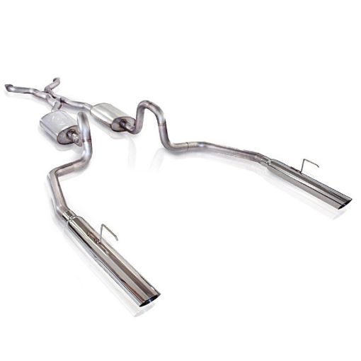 Picture of Stainless Works 2003 - 11 Crown VictoriaGrand Marquis 4.6L 2 - 12in Exhaust Chambered Mufflers