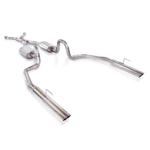 Picture of Stainless Works 2003 - 11 Crown VictoriaGrand Marquis 4.6L 2 - 12in Exhaust S - Tube Mufflers