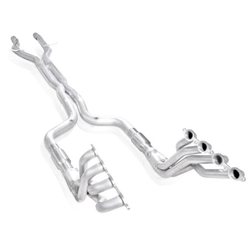 Picture of Stainless Works 2016 - 18 Cadillac CTS - V Sedan Headers 2in Primaries 3in Catted Leads Into X - Pipe