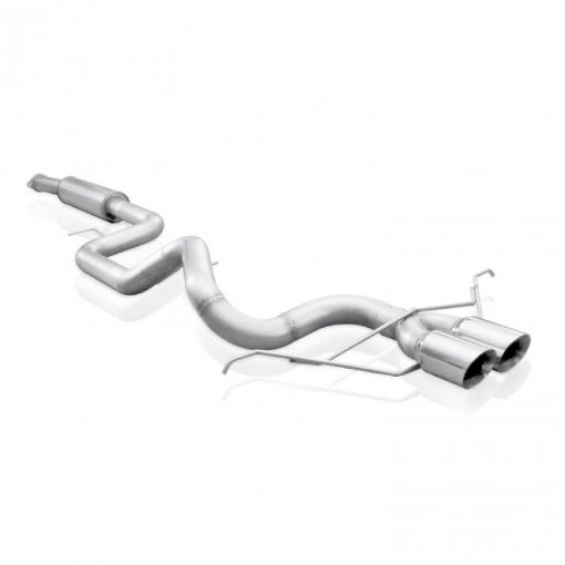 Picture of Stainless Works 2013 - 18 Ford Focus ST 3in Catback Vintage Round Muffler 4in Tips