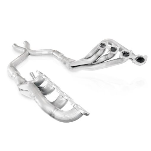 Picture of Stainless Works 2007 - 14 Shelby GT500 Headers 1 - 78in Primaries High - Flow Cats X - Pipe