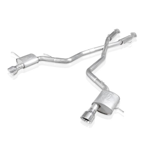 Picture of Stainless Works 2012 - 17 Jeep Grand Cherokee 6.4L Catback Chambered Mufflers X - Pipe