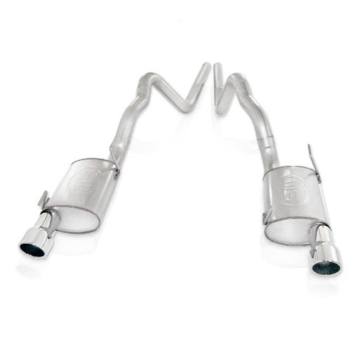 Picture of Stainless Works 2007 - 10 Shelby GT500 3in Catback X - Pipe S - Tube Mufflers