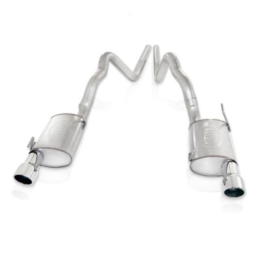 Picture of Stainless Works 2007 - 10 Shelby GT500 3in Catback Chambered Mufflers