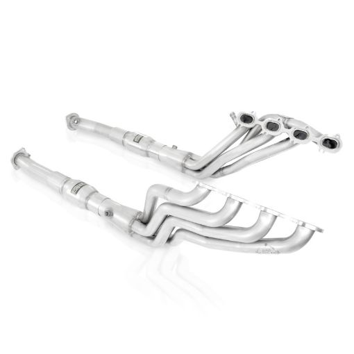 Picture of Stainless Works 2003 - 04 Mercury Marauder Headers 1 - 58in Primaries 2 - 12in High - Flow Cats