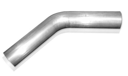 Picture of Stainless Works 3 12in 45 degree mandrel bend