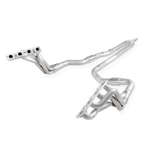 Picture of Stainless Works 2009 - 16 Dodge Ram 5.7L Headers 1 - 78in Primaries 3in High - Flow Cats Y - Pipe