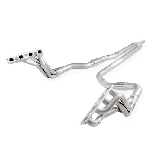 Picture of Stainless Works 2009 - 16 Dodge Ram 5.7L Headers 1 - 34in Primaries 3in High - Flow Cats Y - Pipe