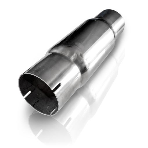 Picture of Stainless Works Catalytic Converter - Metal Matrix Hi - Flow Slim Design (2.5in End