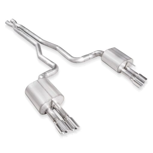 Picture of Stainless Works 2014 - 16 Chevy SS Exhaust 3in X - Pipe Chambered Mufflers Polished Tips