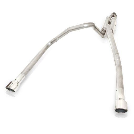 Picture of Stainless Works 2006 - 09 Trailblazer SS 6.0L 2 - 12in Chambered Exhaust Y - Pipe Side Bumper Exit