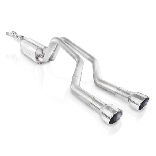 Picture of Stainless Works 2006 - 09 Trailblazer SS 6.0L 2 - 12in S - Tube Exhaust Y - Pipe Side Bumper Exit