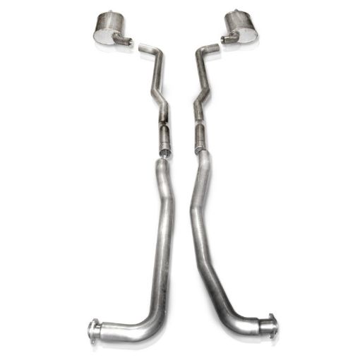 Picture of Stainless Works 1964 - 67 Corvette Exhaust SB 2 - 12in Factory Connect