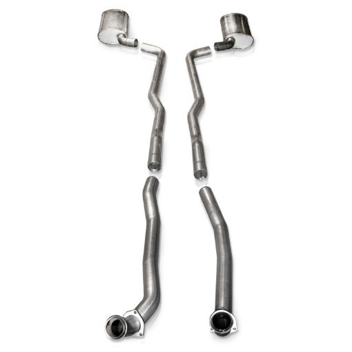 Picture of Stainless Works 1964 - 67 Corvette Exhaust BB Standard Trans 2 - 12in Factory Connect