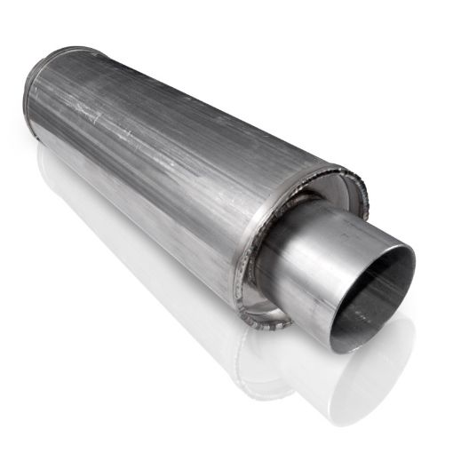 Picture of Stainless Works 2in VINTAGE ROUND MUFFLER