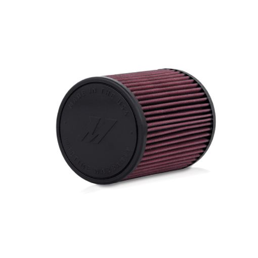 Picture of Mishimoto Universal fit, Performance Air Filter, 2.75In Inlet, 6In filter length Red