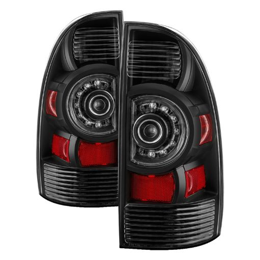 Picture of xTune Toyota Tacoma 09 - 15 OEM LED Style Tail Lights - Black ALT - JH - TTA09 - OE - BK