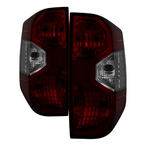 Picture of xTune Toyota Tundra 14 - 17 OEM Style Tail Lights - Dark Red ALT - JH - TTU14 - OE - RSM