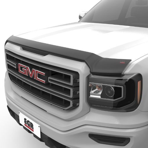 Picture of EGR 14 GMC Sierra Superguard Hood Shield - Matte (301585)