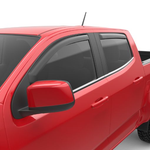 Picture of EGR 15 Chevy ColoradoGMC Canyon Crew Cab In - Channel Window Visors - Set of 4 - Matte (571395)