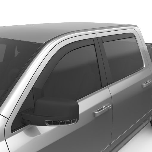 Picture of EGR 09 - 13 Dodge Ram 150025003500 Crew Cab In - Channel Window Visors - Set of 4 - Matte (572755)