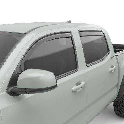 Picture of EGR 2016 - 2017 Toyota Tacoma In - Channel Window Visors - Smoked (575081)