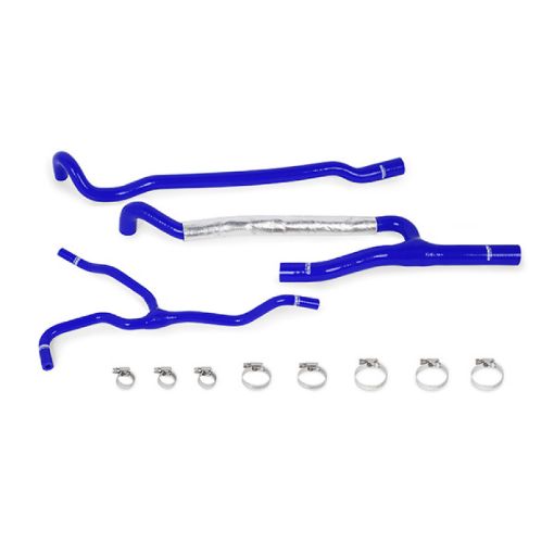 Picture of Mishimoto 16 Chevrolet Camaro SS Blue Silicone Ancillary Hoses