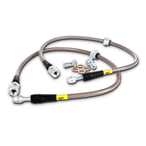 Picture of StopTech 04 - 06 Pontiac GTO Stainless Steel Rear Brake Lines