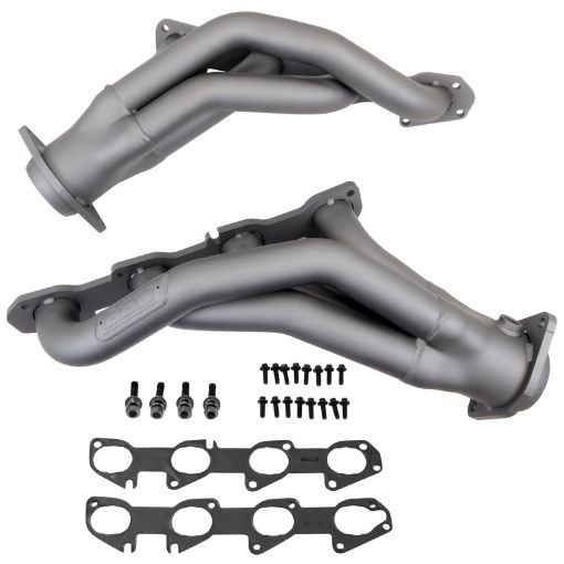 Picture of BBK 11 - 20 Dodge Challenger Hemi 6.4L Shorty Tuned Length Exhaust Headers - 1 - 78in Titanium Ceramic