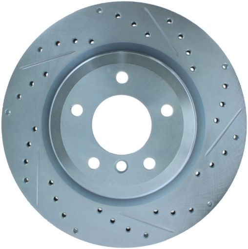 Picture of StopTech Select Sport 07 - 13 BMW 335i Slotted Drilled Vented Left Rear Brake Rotor