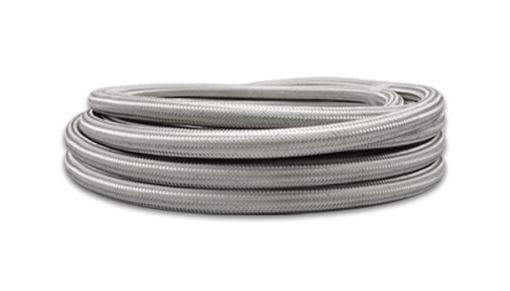 Picture of Vibrant SS Braided Flex Hose - 6 AN 0.34in ID (50 foot roll)