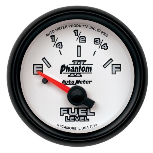 Picture of Autometer Phantom 2 - 116in 0 - 90 OHM Fuel Level Gauge