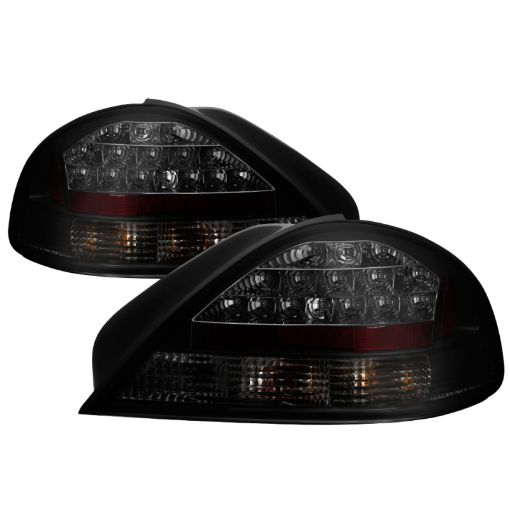 Picture of Spyder 99 - 05 Pontiac Grand Am LED Tail Lights - Black Smoke