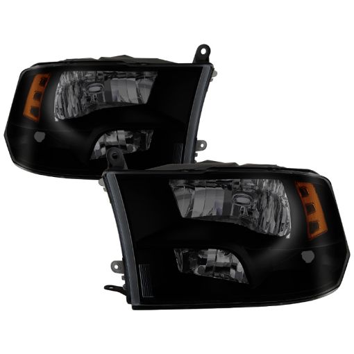 Picture of xTune Dodge Ram 1500 09 - 17 (Non - LED) OEM Style Headlights - Black Smoked HD - JH - DR09 - QU - BSM