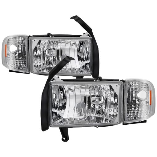 Picture of xTune Dodge Ram 1500 94 - 01 Headlight w Corner Lamps - OEM HD - JH - DR94 - SET - C