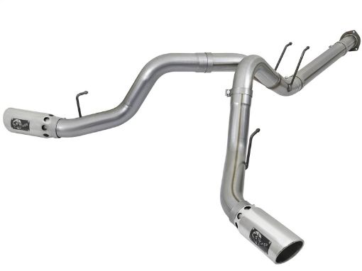 Picture of aFe POWER 4in DPF - Back SS Exhaust System 2017 Ford Diesel Trucks V8 - 6.7L (td)