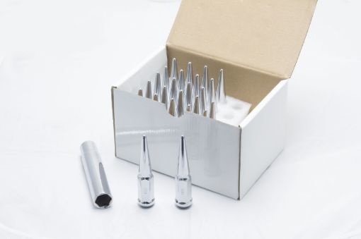 Picture of Wheel Mate Spiked Lug Nuts Set of 24 - Chrome 14x2.0