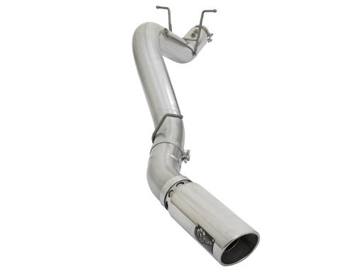 Picture of aFe ATLAS 5in DPF - Back Aluminized Steel Exhaust System wPolished Tips 2017 GM Duramax 6.6L (td) L5P